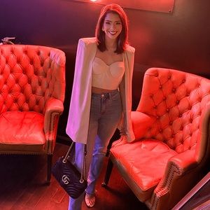 🤩NUDE CAPE TOP🤩